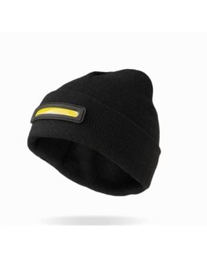 Night Scope Night Watch Rechargeable Led Beanie Hat - Black
