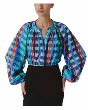 De Loreta Kaia Blouse - Blue