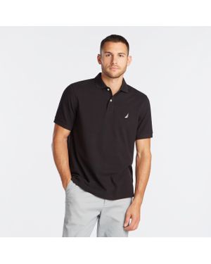 Nautica Classic Fit Deck Polo Shirt - Black