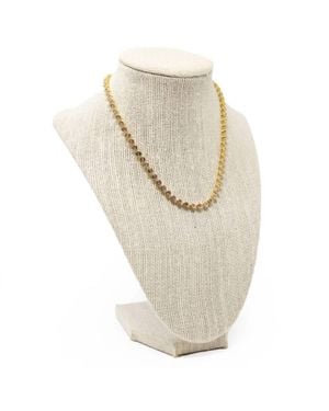 Mary Kathryn Designs Bezel Necklace - White