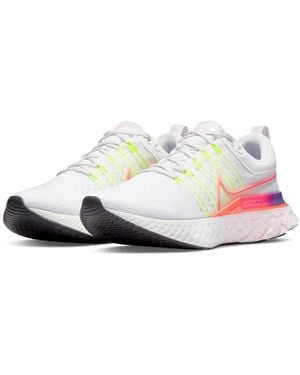 Nike React Infinity Run Fk 2 Active Fitness Athletic And Training Shoes - White