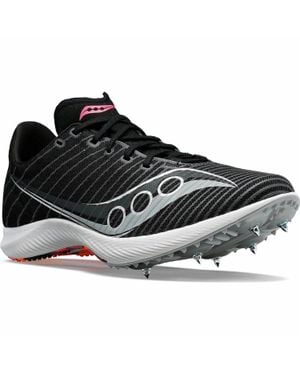 Saucony Velocity Mp Spike Shoes - Black