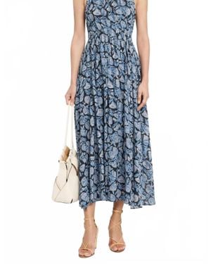 Ulla Johnson Aydin Cami Midi Dress - Blue