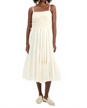 Trina Turk Bayo Midi Dress - Natural