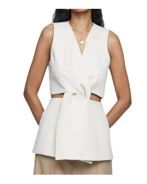 Anna Quan Sia Vest - White