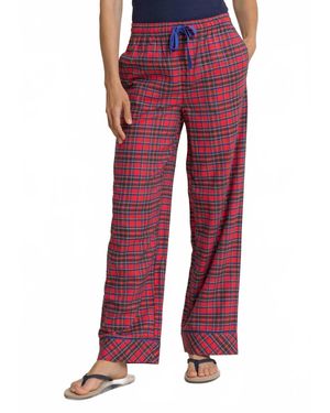 Southern Tide South Carolina Tartan Lounge Pant - Red