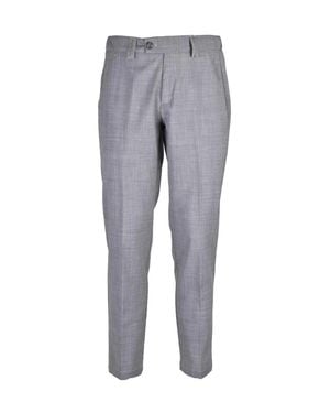 Emanuel Ungaro Wool Polyester Stretch Pants - Gray