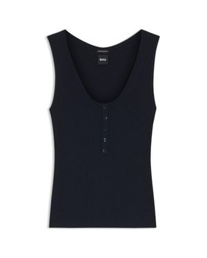 BOSS Sleeveless Top - Blue