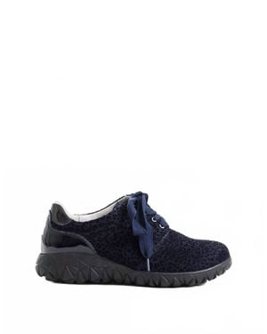 Waldläufer Miranda Nubuck Sneakers - Blue