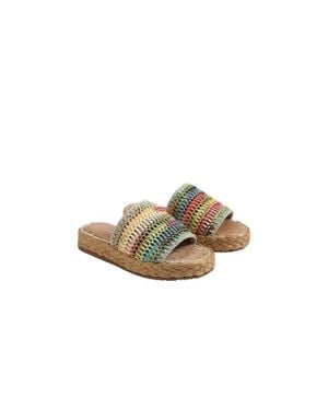 Circus.NY Wallis Slide Platform Sandal - Blue