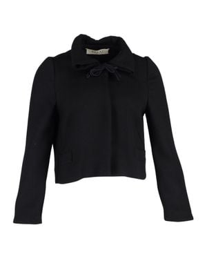 Marni Cropped Jacket - Black