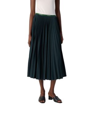 Lacoste Classic And Elegant Midi Skirt - Black