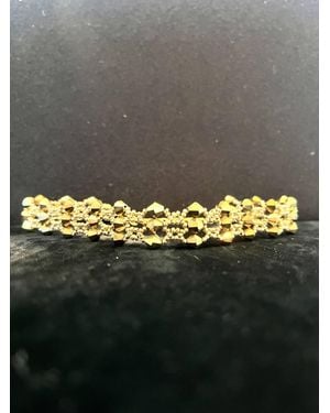 Vicky Lee Beaded Choker - Metallic