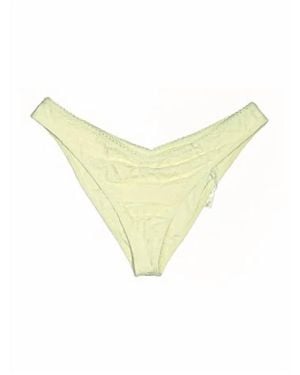 Frankie's Bikinis Anna Eyelet Bottom - Yellow