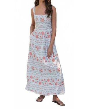 Saylor Delia Dress - White