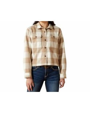 Ariat Rebar Heavy Flannel Work Shirt - Blue