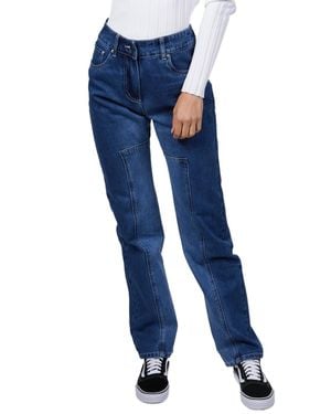 Wynn Hamlyn Panel Denim Jeans - Blue