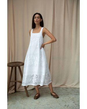 Beaumont Organic Freya-Fay Dress - White