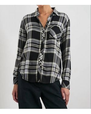 Rails Hunter Button Down Shirt - Black