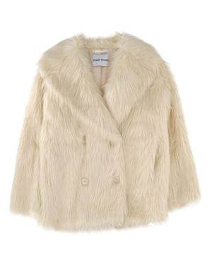 Stand Studio Katalina Faux Fur Coat - Natural