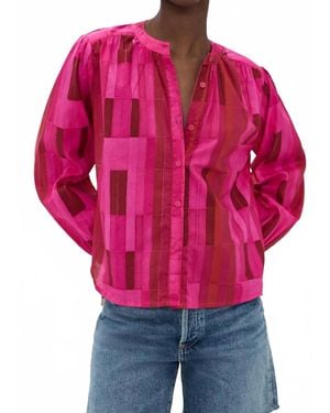 Natalie Martin Tolan Shirt - Pink