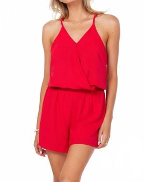 Bishop + Young Free Spirit Bubble Top - Red