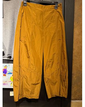 Eversassy Cropped Pant - Yellow