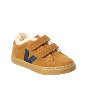 Veja Small Esplar Winter Suede Sneaker - Brown