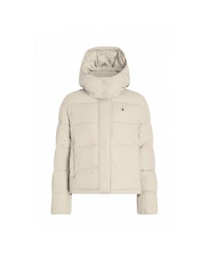 Calvin Klein Recycled Polyester Jackets & Coat - Natural