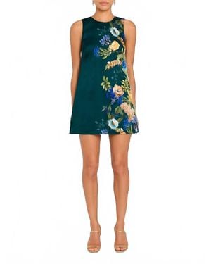 Amanda Uprichard Benedict Mini Dress - Blue