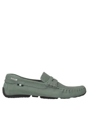 Bally Pier Suede Penny Loafers, Brand Size 9.5 Us - Green