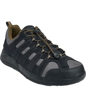 Anodyne No. 44 Sneakers Low Top Trail Walker Shoes Zogg1199 - Black