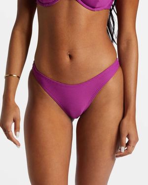 Billabong Tanlines Hike Bikini Bottoms - Purple