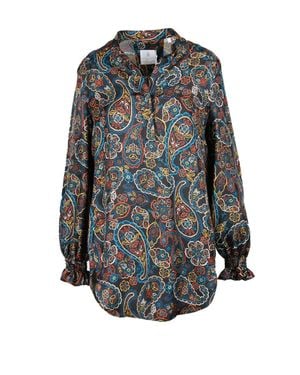Trame Auree Silk Shirt - Gray