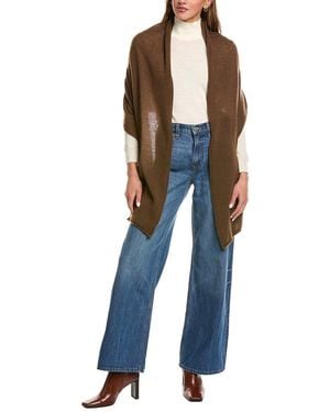 Portolano Lightweight Cashmere Wrap - Blue