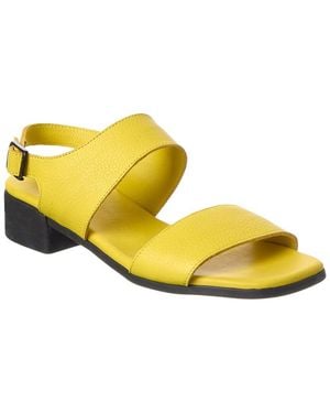 Arche Tinaka Leather Sandal - Yellow