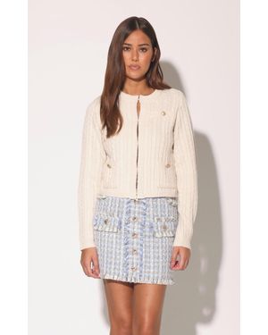 Walter Baker Giselle Cardigan, Cream - White