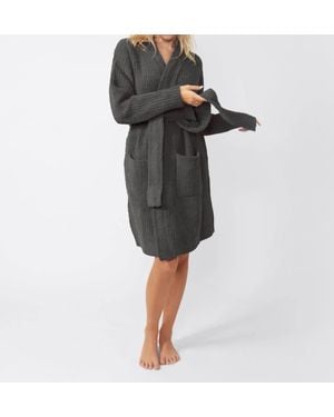 Sunday Citizen Snug Ribbed Cardigan - Black