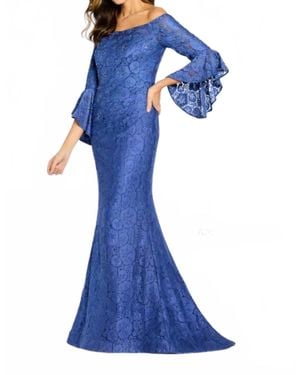 Mon Cheri Cameron Blake Formal Dress - Blue