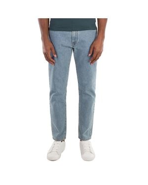 Moschino Straight-Leg Cotton Denim Jeans - Blue
