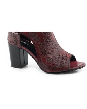 Roper Leather Sandal - Black