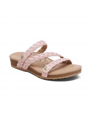 Aetrex Josie Slide - Pink