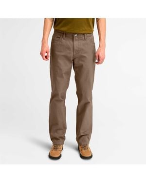 Timberland Workwear 5-Pocket Canvas Pant - Brown