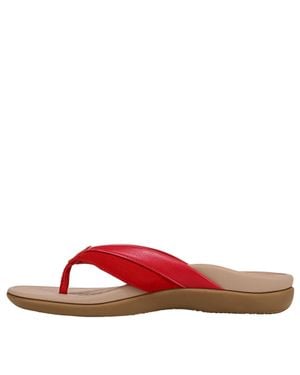Vionic Shore Fruit Punch Suede J3195L1600 - Red