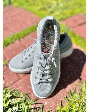 Blowfish Wistful Weave Sneaker - Metallic