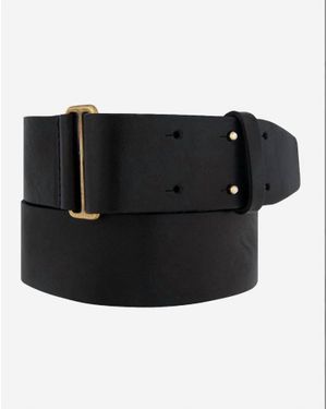 Amsterdam Heritage Vera Wide Waisted Belt - Black