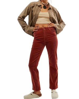 Rolla's Original Straight Pants - Red
