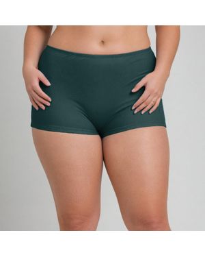 Calypsa Plus Boyshorts - Green