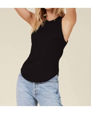 Lamade Aida Racer Front Tank Top - Black