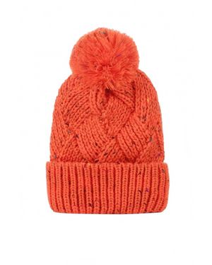 42Pops Speckled Pom Pom Beanie - Red
